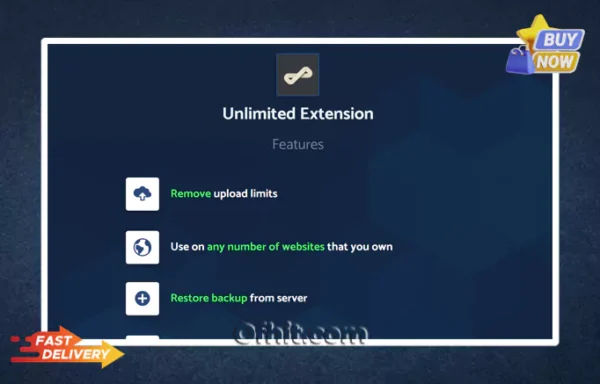 All-in-One WP Migration Unlimited Extension - 1 Year Update