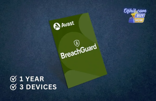 Avast BreachGuard - 1 Year - 3 Devices
