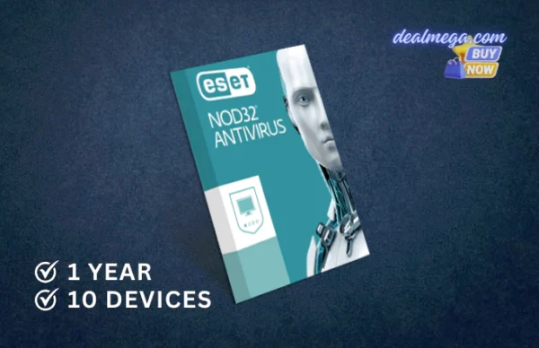 ESET NOD32 Antivirus - 10 Devices - 1 Year