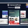 GeneratePress Premium License Key Activation