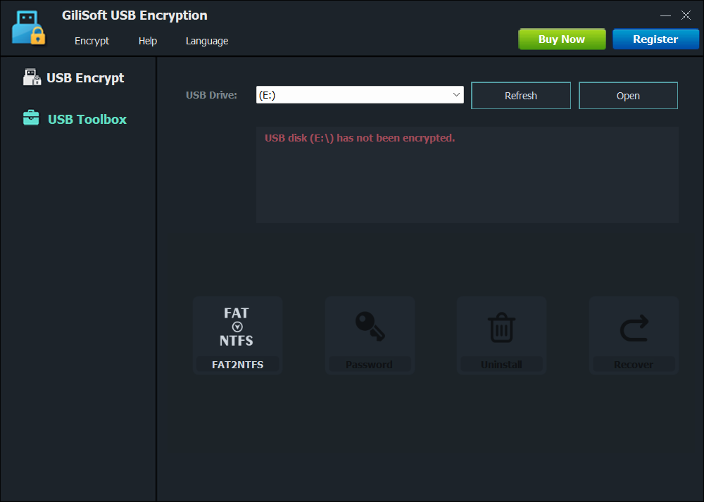 Gilisoft USB Encryption