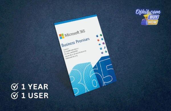 Microsoft 365 Business Premium - 1 Year - 1 User