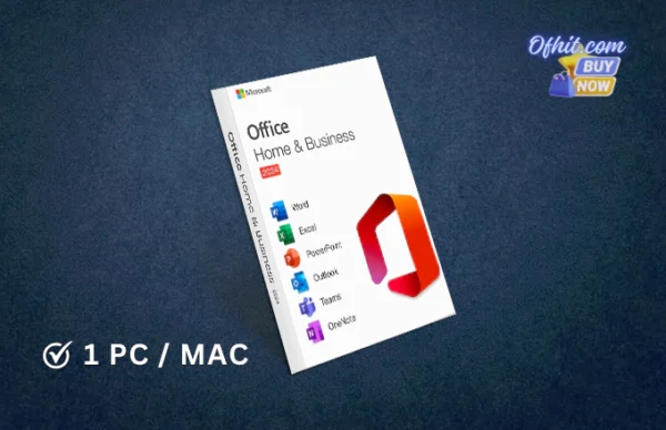 Microsoft Office Home & Business 2024 - 1 PC or Mac