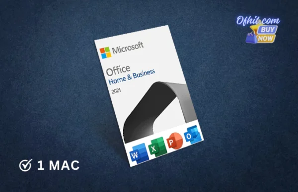 Microsoft Office Home and Business 2021 - 1 Mac