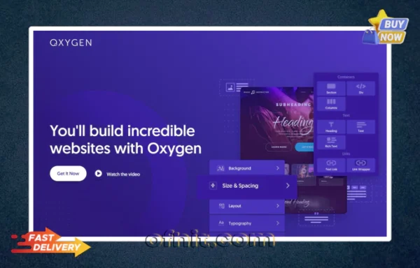 Oxygen Builder License Key Activation - Lifetime Update