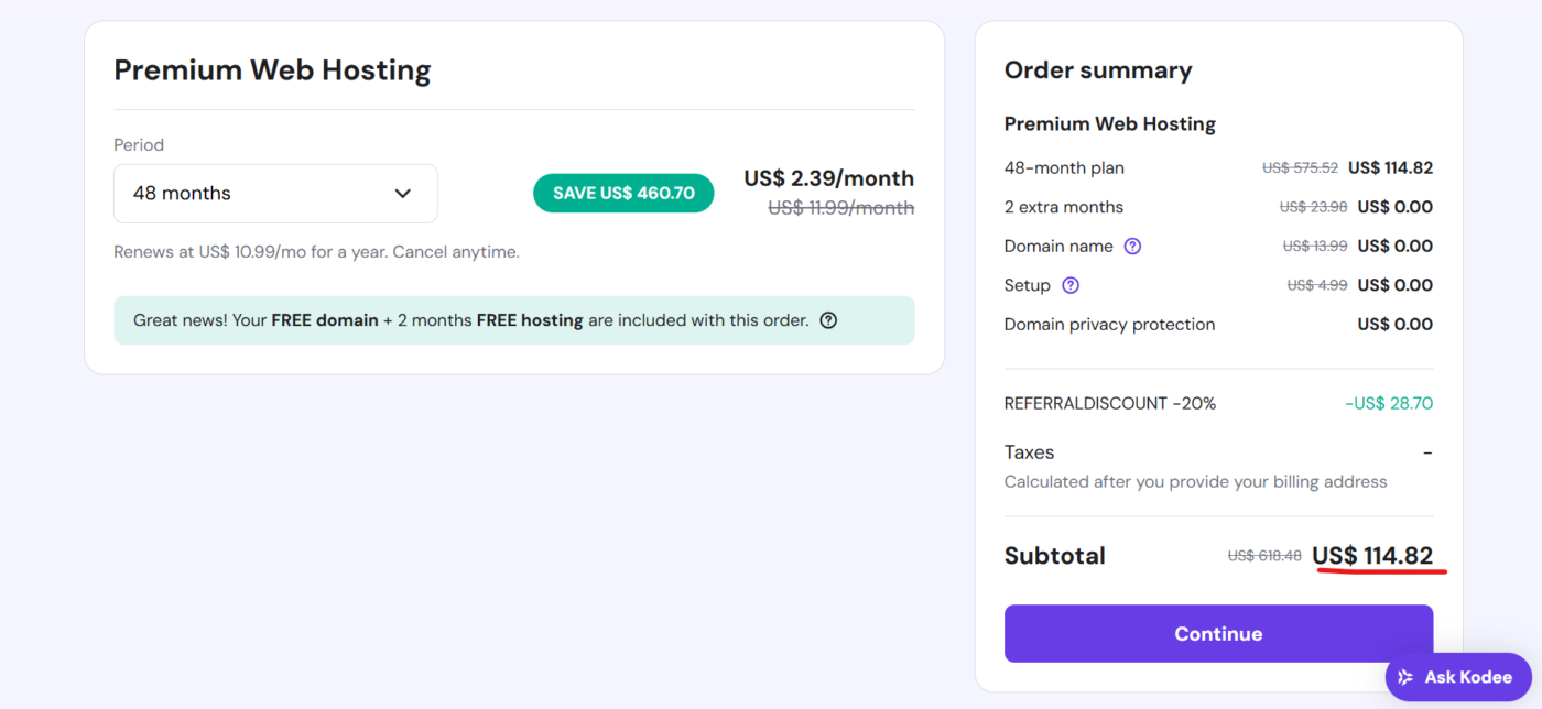 Hostinger Discount with Extra Bonus Gift